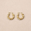 Orphelia Twisted Hoops Earrings