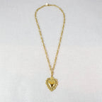 Mahina Ex-Voto Heart Necklace