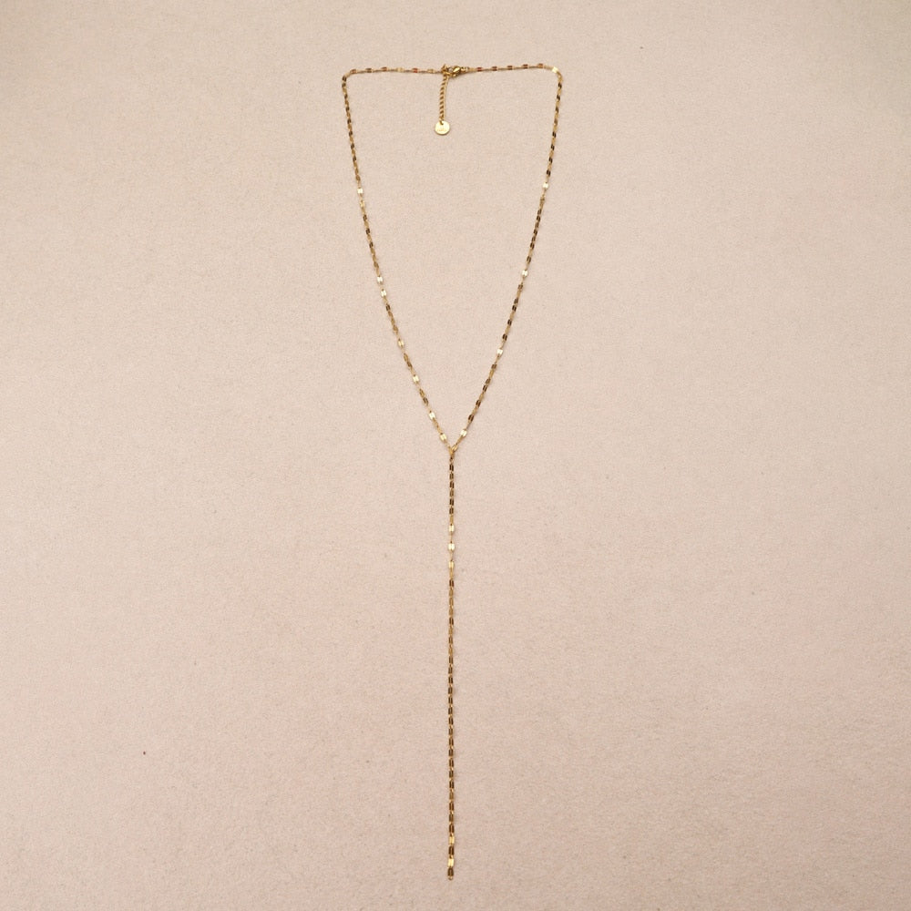 Ysalina Chains Y Long Necklace
