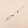 Kallia Oval Crystals Link Bracelet
