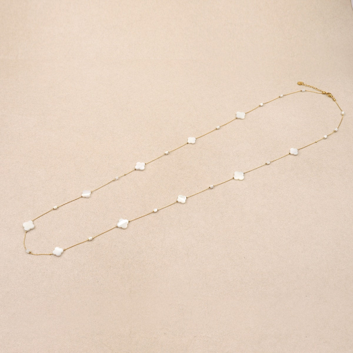 Lumine Clovers Long Necklace