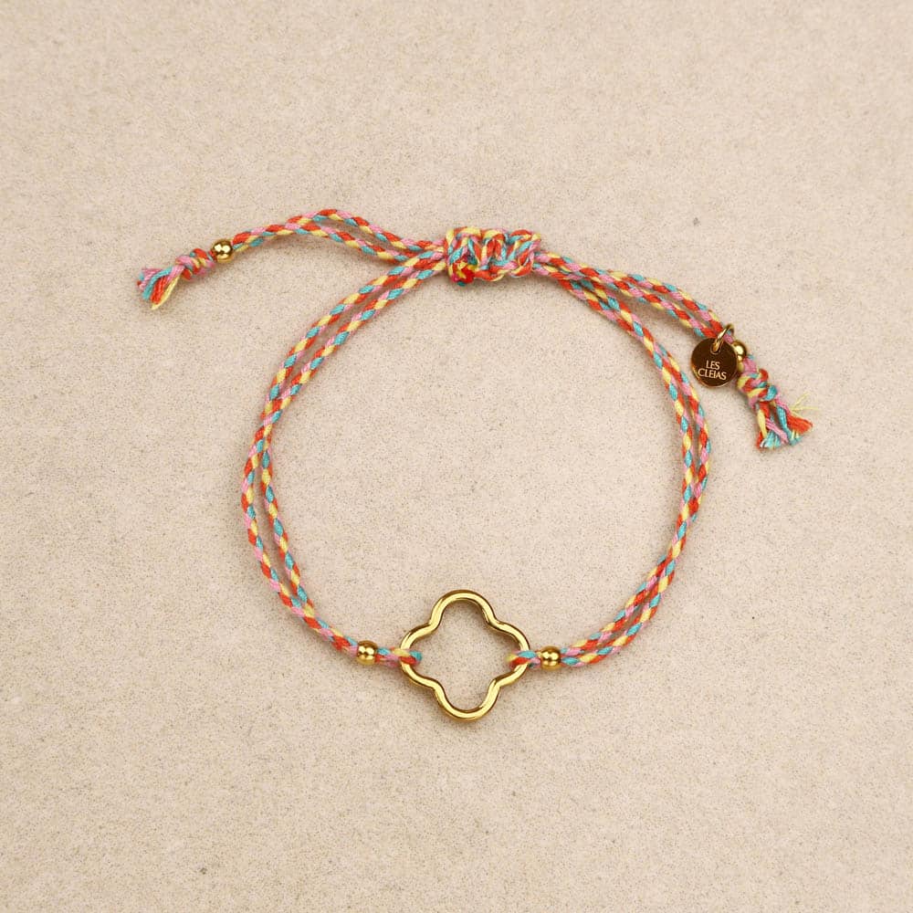 Sole Trefle Clover Drawstring Bracelet