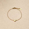 Veltia Flat Heart Bracelet