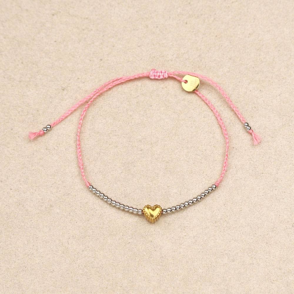 Maiwen Heart Drawstring Bracelet