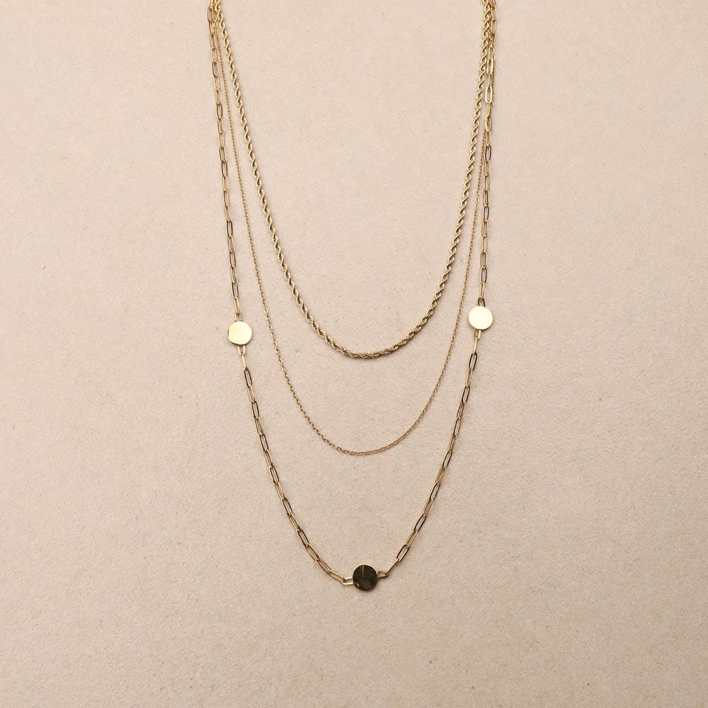 Isora 3 Chains Necklace
