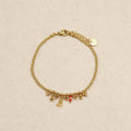 Sillya Gold Beads Bracelet