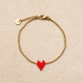 Beaded heart Bracelet
