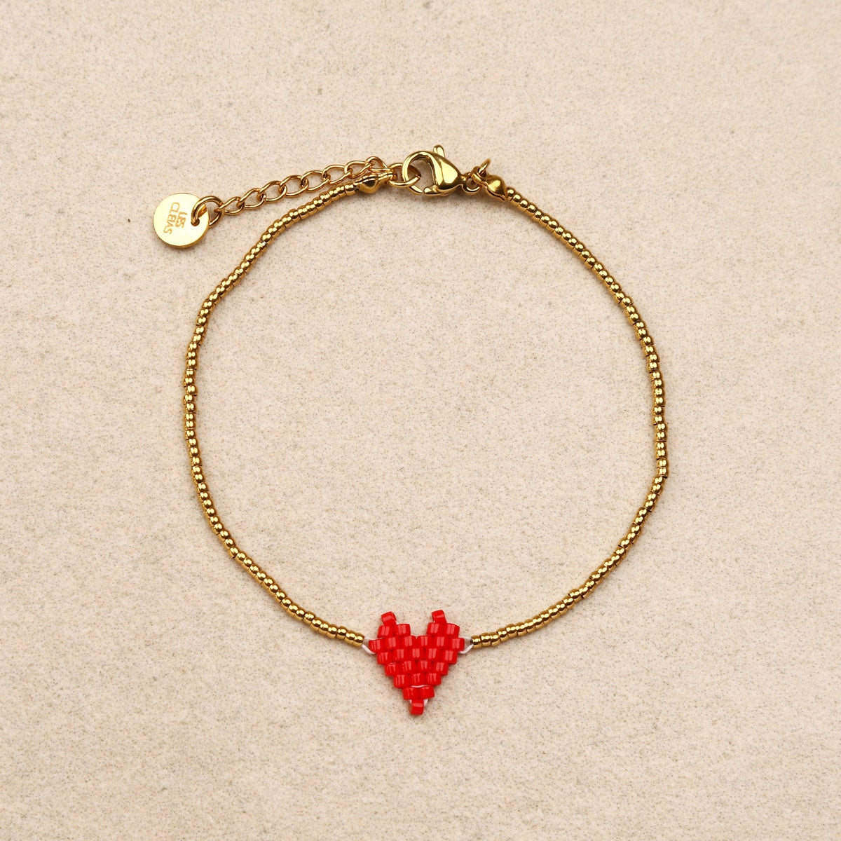 Beaded heart Bracelet