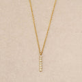 Alynn A Row Necklace