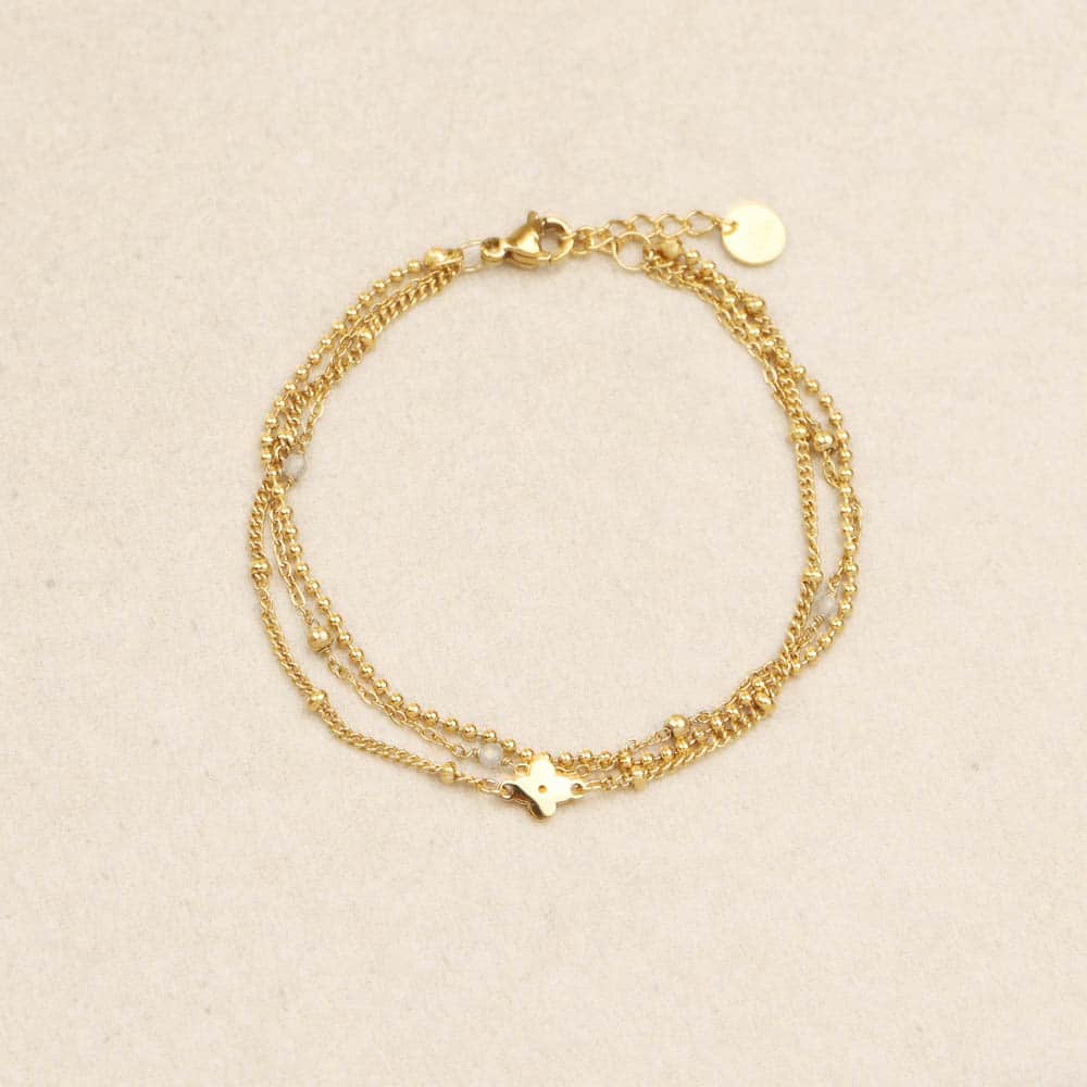 Kleia Triple Row Bracelet