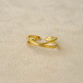 Nest Double Cross Ring
