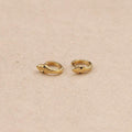 Mini Snake Hoop Earrings