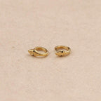 Mini Snake Hoop Earrings