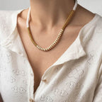 Les Cleias Ashie Mother Of Pearls Necklace