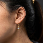 Les Cleias Eleora Stone Drop Earrings