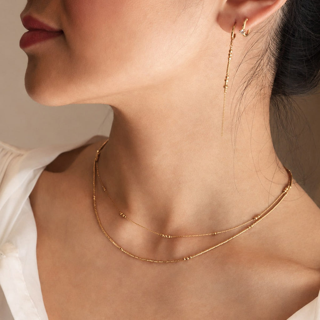 Les Cleias Keryan Sparkling Beads Necklace