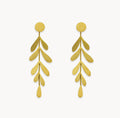 Les Cleias Windward Long Leave Earrings
