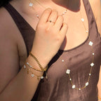 Les Cleias mother of pearl bracelet