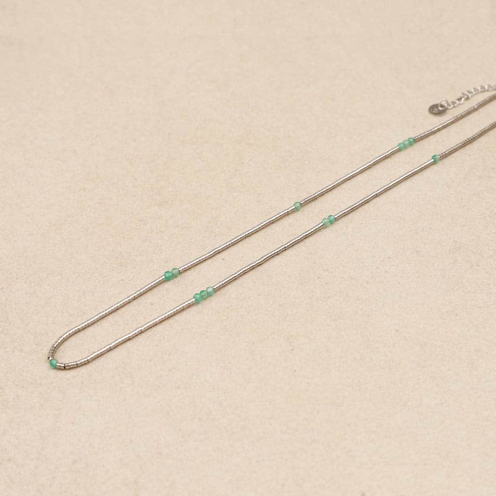 Linais Green Fluorite Necklace