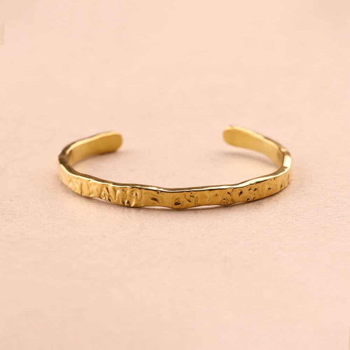 Liorette Hammered Irregular Bangle