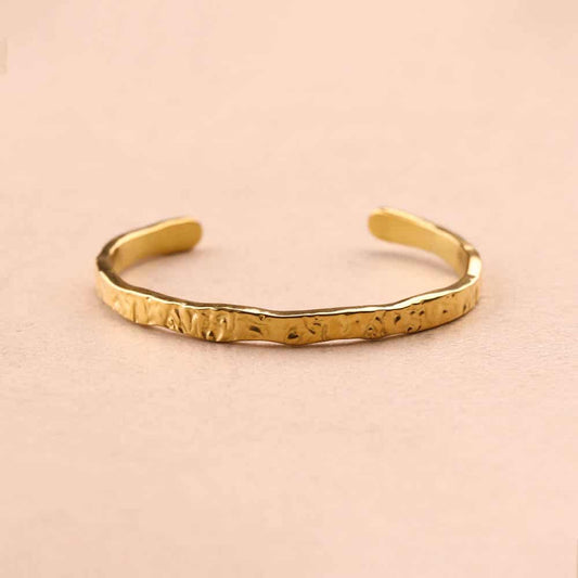 Liorette Hammered Irregular Bangle