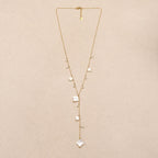 Les Cleias Lumine Mother-Of-Pearl Tie Necklace