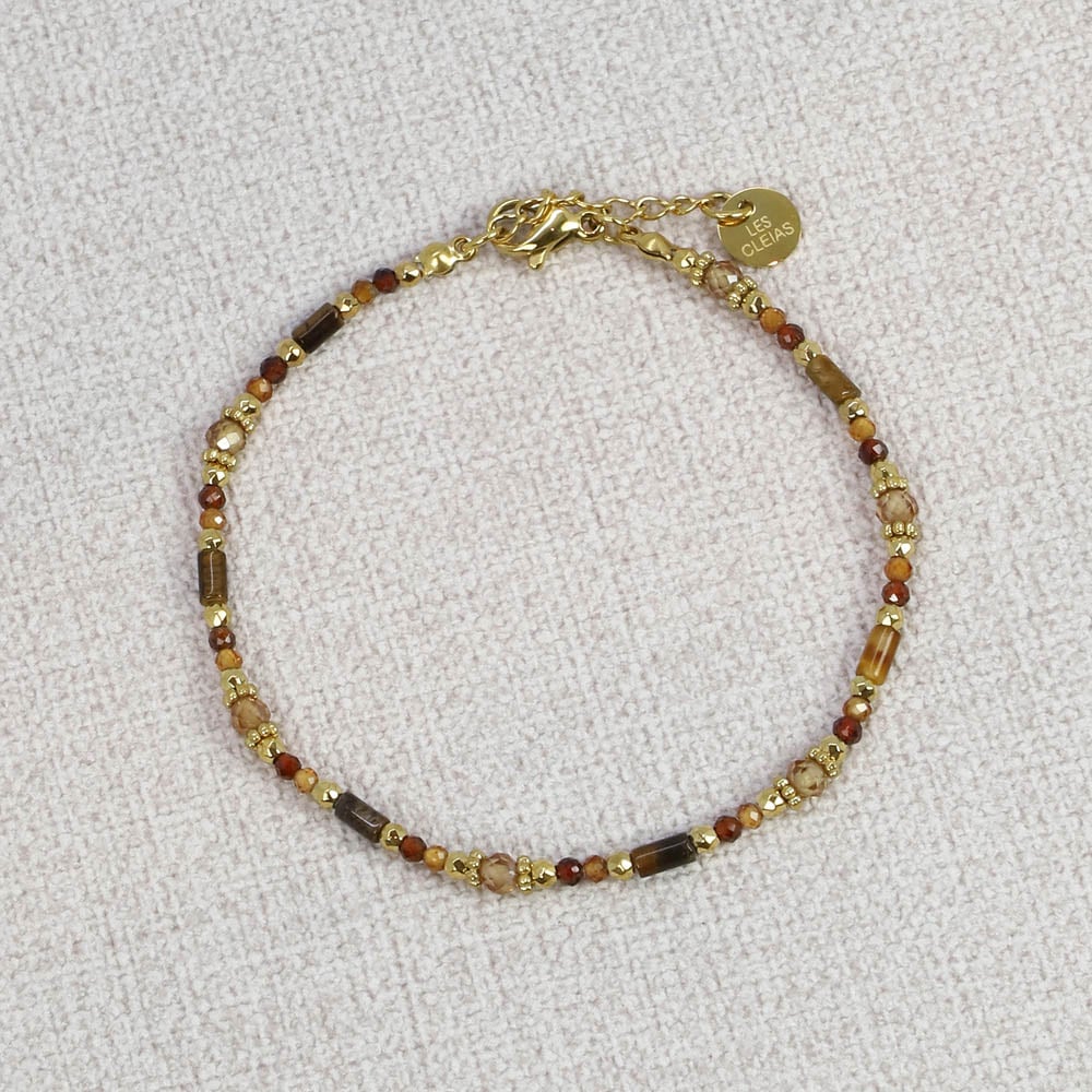 Mandana Gemstones Bracelet Brown