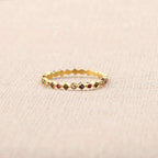 Marielle Multicolored Rhinestones Ring