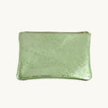 Mint Metallic Zip Pouch L Size