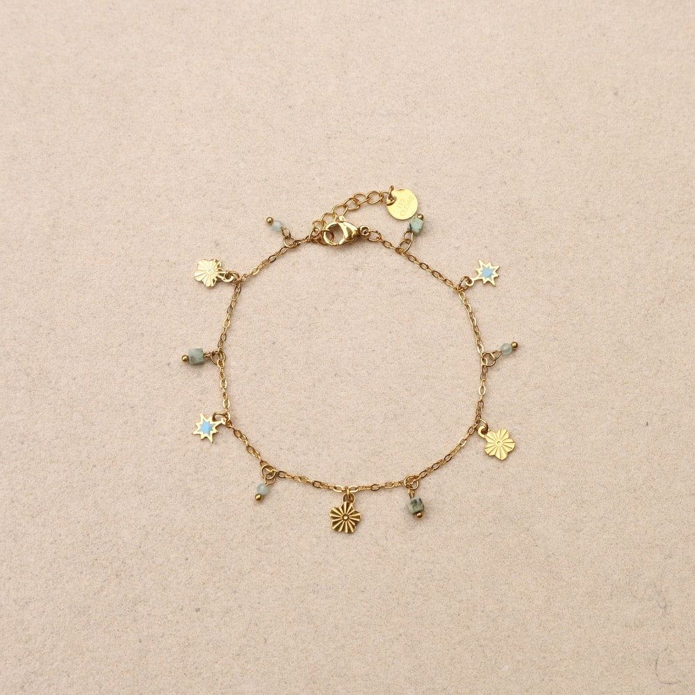 Naosa Star Light Mini Charms Bracelet