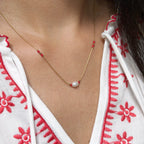 Nephis 1 pearl Miyuki bead Necklace