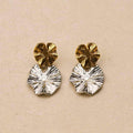 Nymea Water Lily Leaf Earrings