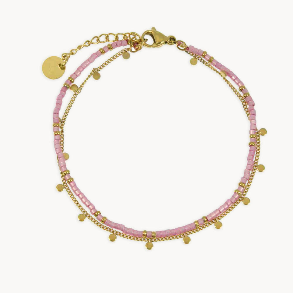 Sofa 2-Row Miyuki beads Bracelet