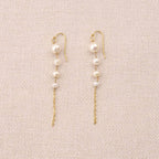 Syliane freshwater pearls chain Earrings