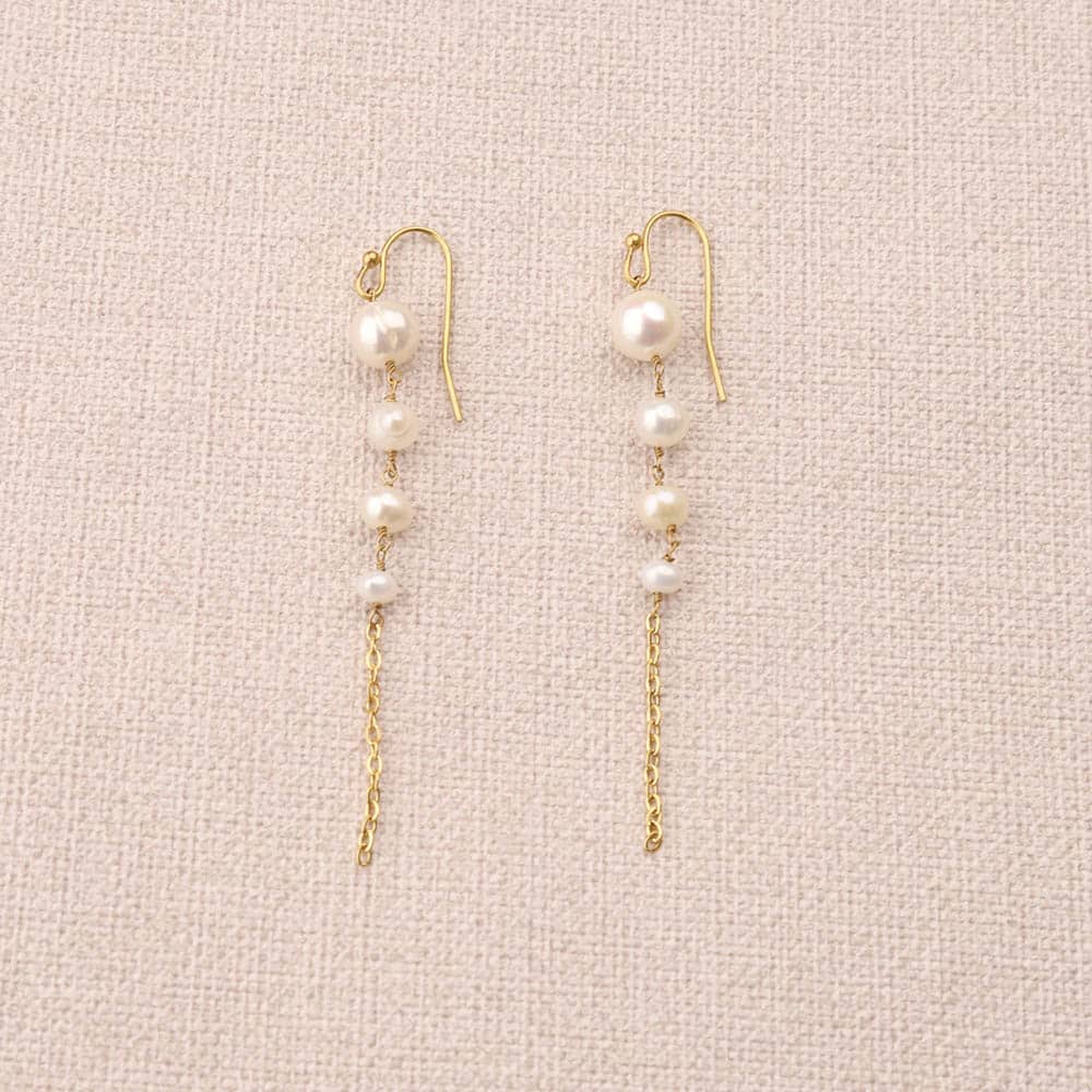 Syliane freshwater pearls chain Earrings