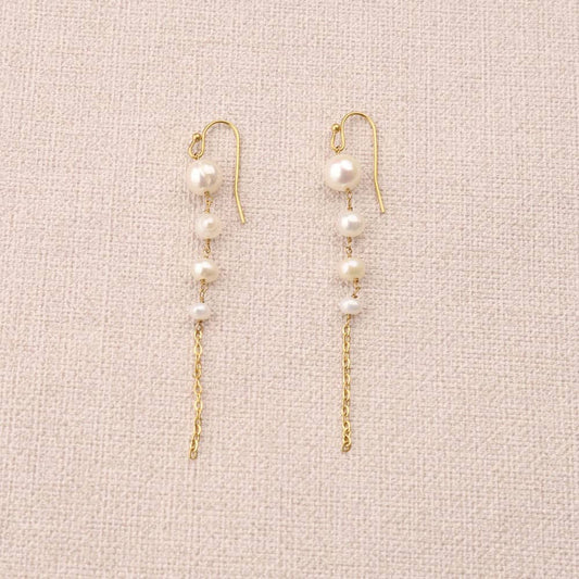 Syliane freshwater pearls chain Earrings