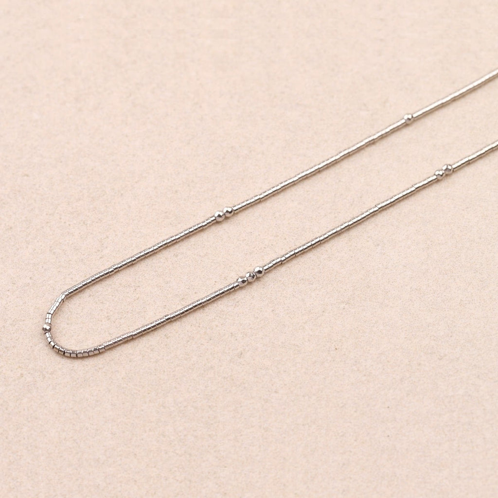 Les Cleias Thalassea Silver Necklace