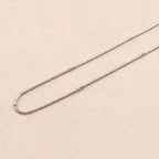 Les Cleias Thalassea Silver Necklace
