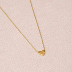 Veltia Flat Heart Necklace