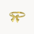 Viviane Gold Ribbon Ring