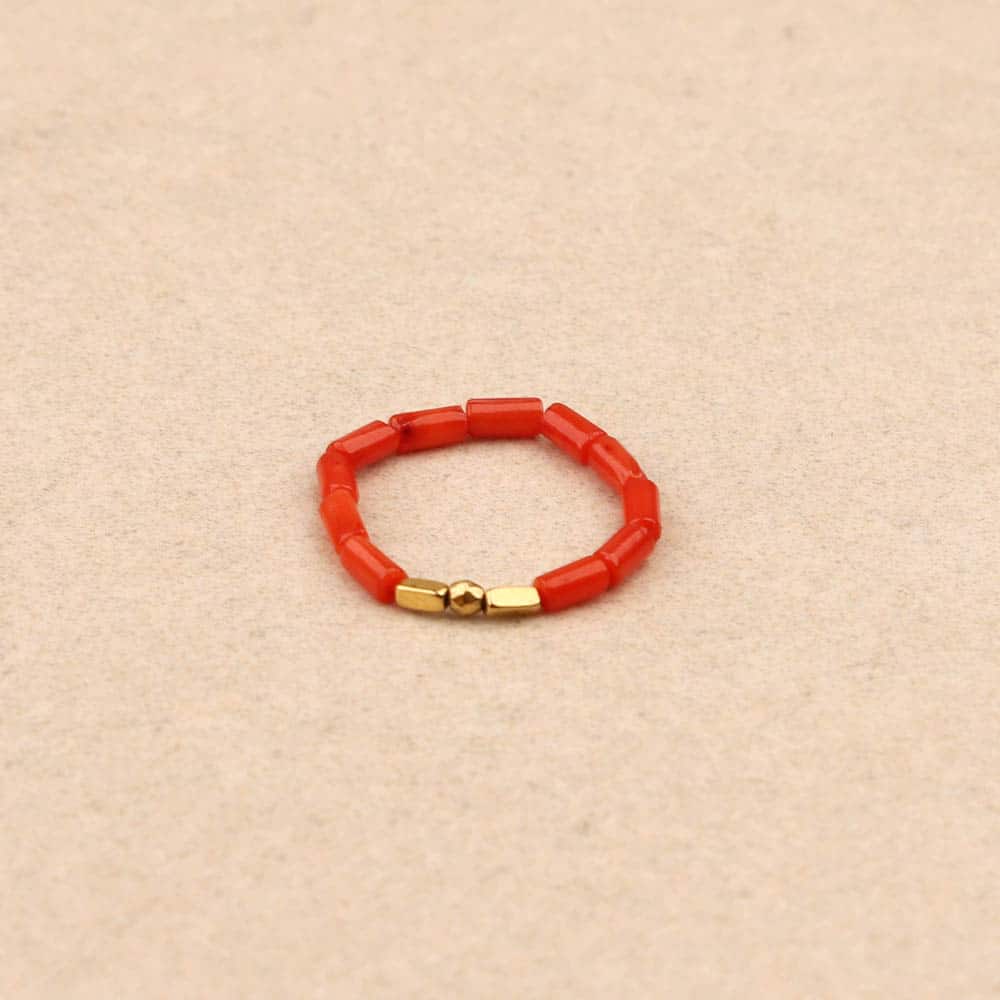 Zia Coral Red Ring