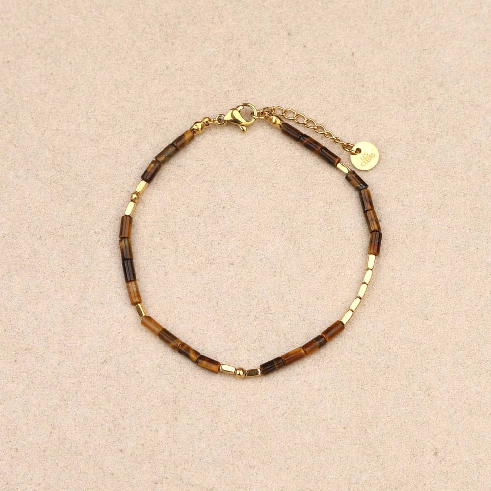 Zia Fine Stone Tiger Eye Bracelet