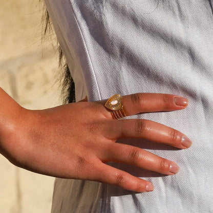 Zineb Heart Ring