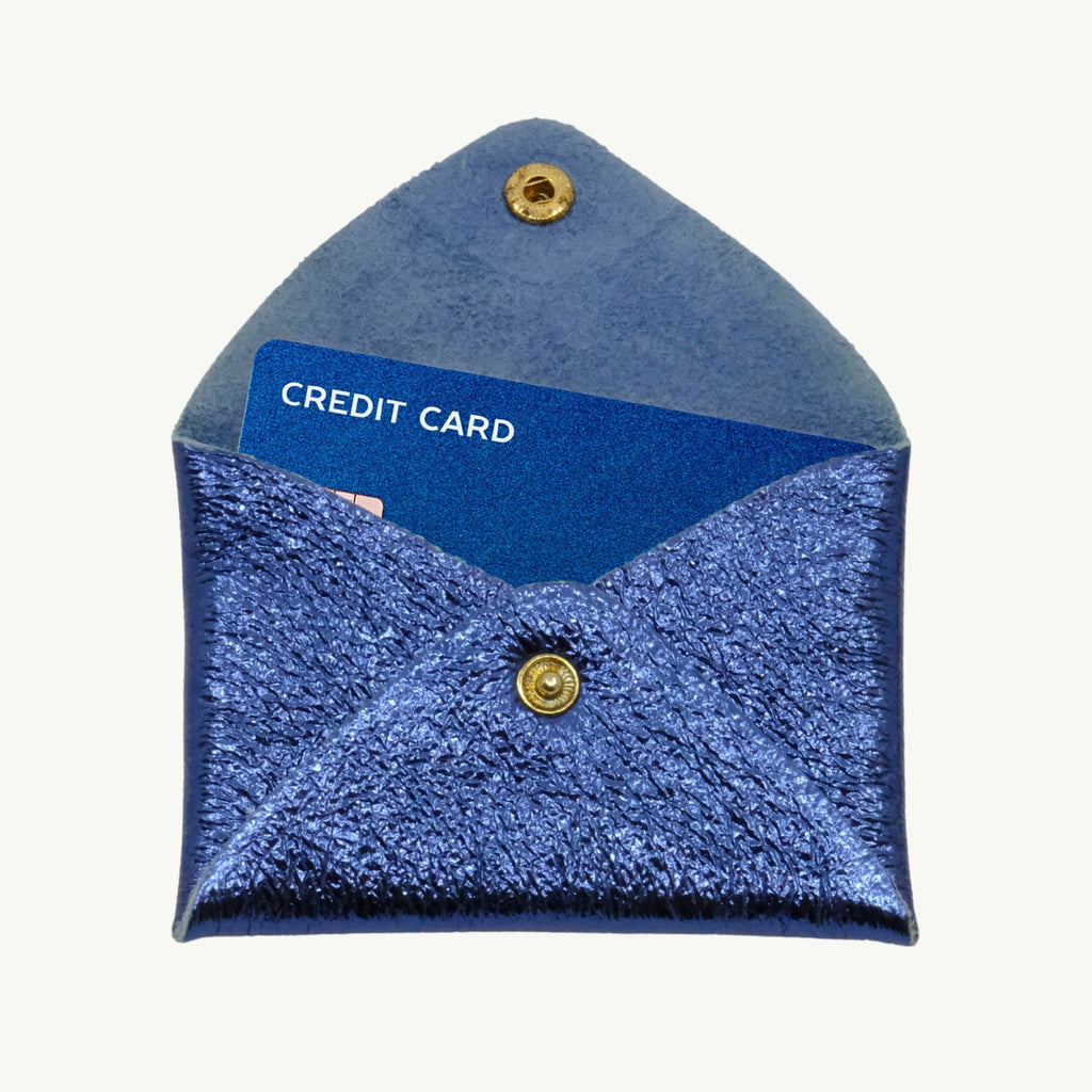 Midnight Blue Mini Origami Wallet