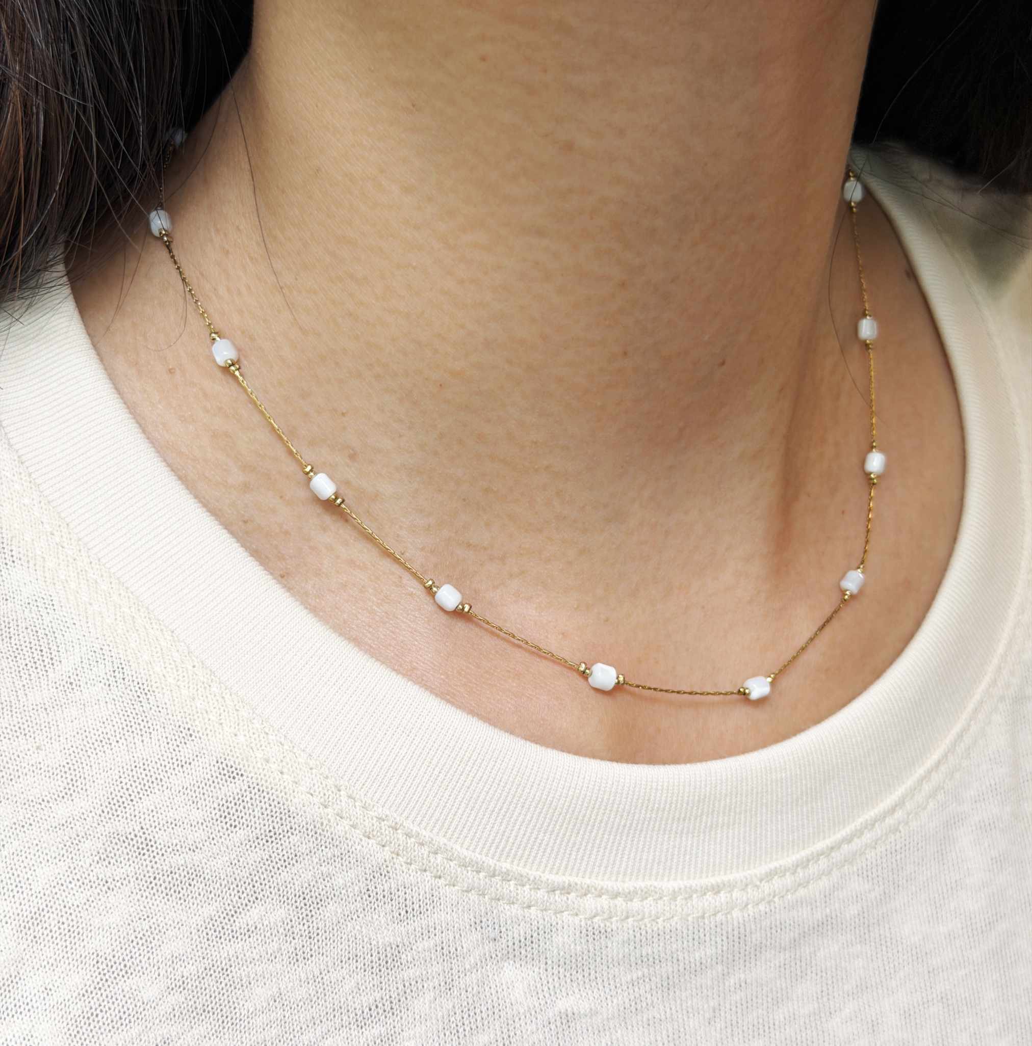 Clarissa Mother-Of-Pearl Necklace