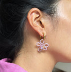 Floria Creoles Earrings