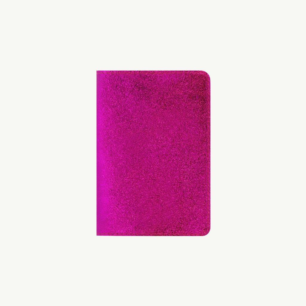 Fuchsia Leather Passport Cover