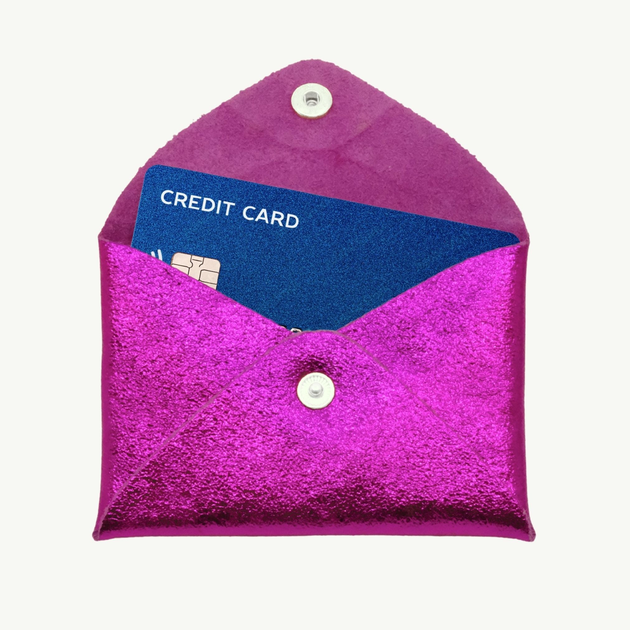 Fuchsia Mini Origami Wallet