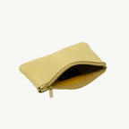 Gold Metallic Zip Pouch S