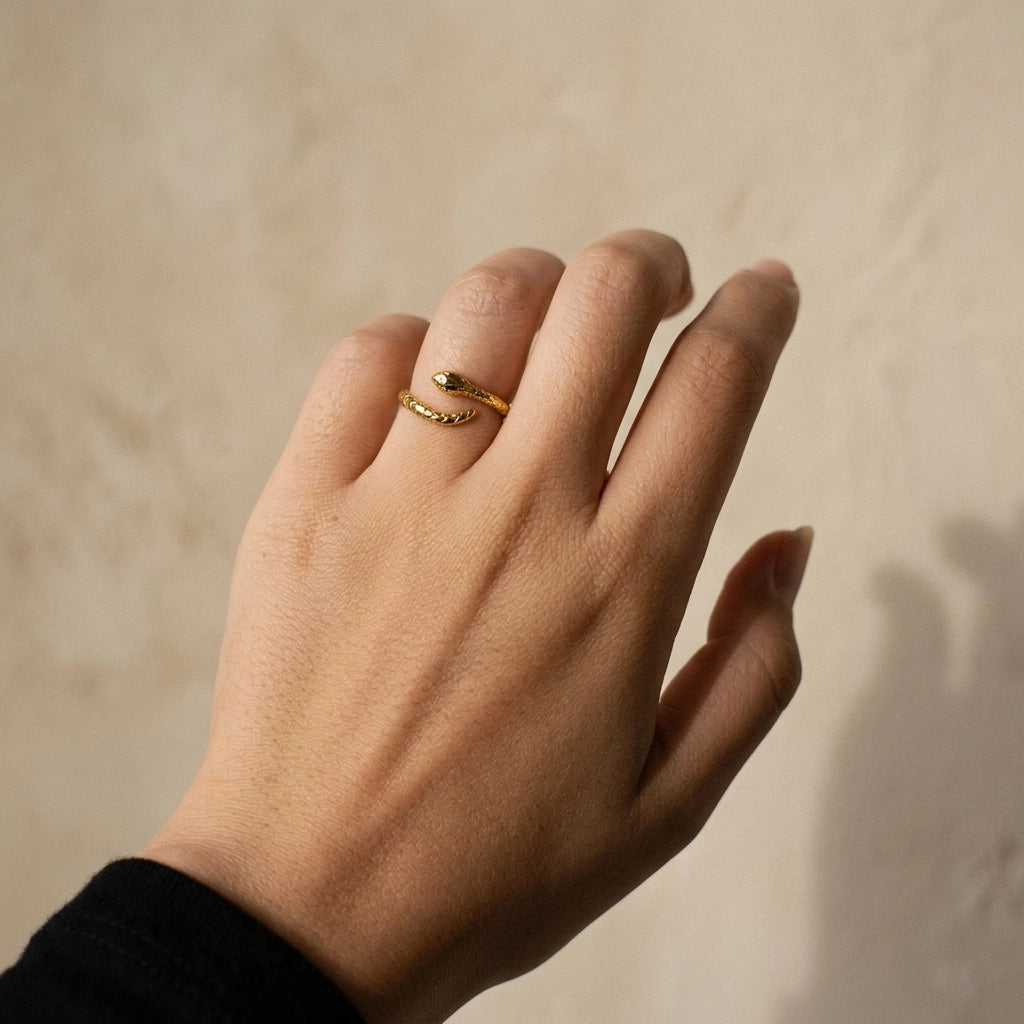 Jimena Snake Ring